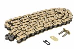 Motorcycle chain did reinforced 520 dz2 black/gold, 114 links