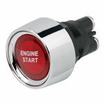 engine start knob Start RRS 12V / 24V