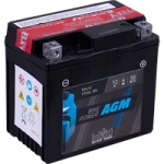 стартерный аккумулятор IA 12V 4Ah 50A 113x70x105 0 0 A AGM YTX5L-BS -+