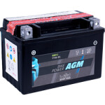 стартерный аккумулятор IA 12V 9Ah 120A 135x75x139 0 1 A AGM YTX9A-BS +-