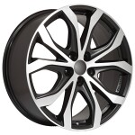 Alloy Wheel Alutec W10 Black Polished, 180x8.0 5x120 ET50 middle hole 65