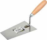 Trapeze trowel, stainless steel, 180MM