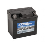 Exide battery for motorcycle 4AH/70A 12V AGM 12-5 -+ 113x70x105
