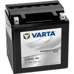 VARTA мото 12V AGM аккумулятор 30Ah 450A 166x127x175 YTX30L-BS 530 905 045 -+