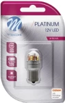 12v/24v ba15s led лампа 3.9w p21w canbus platinum блистер упаковка 1шт (osram led) m-tech