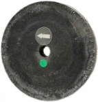 ITALMATIC щетка диск. резина/сталь. 4' (100x13).