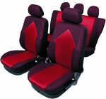 Seat cover arrow red rear set