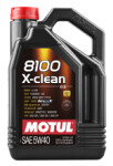 oil MOTUL 5W40 4L 8100 x-clean C3