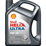 öljy SHELL 0W30 4L HELIX ULTRA A5/B5 täyssynteettinen