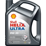 масло SHELL 0W30 4L HELIX ULTRA A5/B5 синтетическое
