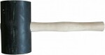 gumijas āmurs ar koka rokturi 3500g triumf