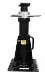 supporting plate stand, HEAVY DUTY, low, number: 1 pc, ability:: 20 t, height min 665 mm, height max 1170 mm, for protection: self locking, Rotate, paint: black