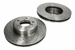SPEEDMAX CERT. TUV brake disc puuritud/ piludega set (2pc), SPEEDMAX, sälk / puuritud, front ; left / right, diameter outside. 324 mm, gr. 30 mm, BMW 5 (E60), 5 (E61), 6 (E63) 2.0-3.0D 12.01-12.10