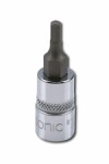 socket spindle (screwdriver head) 1/4", profil HEX 3/16”, type adapters: short, length. 37mm