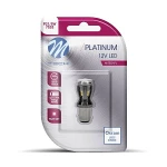 12v/24v bay15d led лампа 3.3w p21/5w canbus platinum блистер упаковка 1шт (osram) m-tech