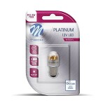12v/24v bay15d led лампа 3.3w p21/5w canbus platinum блистер упаковка 1шт (osram) m-tech