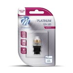 12v/24v p27/7w led лампа 3.3w 3157 canbus platinum блистер упаковка 1шт (osram led) m-tech