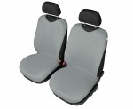 Seat cover cotton, paint: grey, front, 2 seat covers to front seats SHIRT