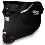 moottoripyörän suojapeite OXFORD PROTEX STRETCH ulkokäyttöön CV1 väri musta, koko XL - vedenpitävä