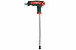 Wrench spindle, ball head, HEX, dimensions meter: 10 mm, length.: 200mm-117mm, Swivel Handle: type L