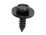 ROMIX (number package 10) screw black with washer 4,8 mm. * 16 mm. Universal.
