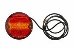 WAS multi-function light rear round left / right LED 24V with turn signal light with resistor