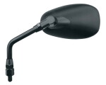 peili (vasen, halkaisija kierre: 10mm, kierteen suunta: oikeanpuoleinen, väri: musta) APRILIA ATLANTIC 500 2001-