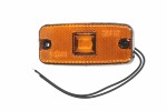 Side marker light (orange, LED, 12-24V, 111x50,5mm)