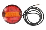 WAS multi-function light rear round left / right LED 12V with turn signal light with resistor
