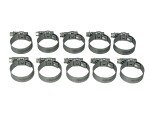 fastening metal, lint, tigu 10pc., wide. 12 mm, diameter max. 32mm, diameter 20-32 mm, material: metal, type steel: W1, ASFA-S