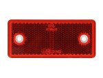 reflector (96x42) prostokatne red hole