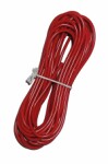kabel el (wire) fly (fd flk) isoleringsplast. pcw i plastförpackning, 1,50mm2 röd 5 m