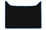 коврик пол F-CORE DAF, в середине tunnelini, VELOUR, количество шт. в комплекте. 1шт (материал - велюр, цвет - синий, акпп) DAF XF 105 10.05-