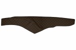 matt dashboard (cabin wide 250cm) brown, EKO-leather, ECO-leather MERCEDES ACTROS MP4 / MP5 07.11-