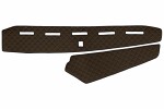 matt dashboard (Liikumisanduri . pole hole) brown, EKO-leather, ECO-leather VOLVO FH 16 II 03.14-