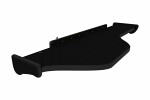hylly ohjaamoon (pitkä, LED-paneeli - valkoinen valo, pitkä, väri: musta, sarja: ELEGANCE) DAF XF 106 06.15-