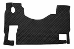 floor mat floor F-CORE MERCEDES, entire põrand, ECO-leather, number pc. set of. 1 pc (material - eco-leather, paint - black/red, kaasreisija seat stable, flat põrand) MERCEDES ACTROS MP2 / M