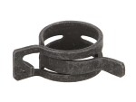 metal slack clip, self-locking, spring, diameter max. 24.7mm, diameter 21-24.7mm, material: metal, type steel: w1, standard din 3021