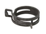 metal slack clip, self-locking, spring 1 pc., diameter max. 41.5mm, diameter 34.5-41.5mm, material: metal, type steel: w1, standard din 3021