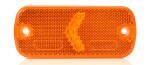 sidomarkeringsljus (orange, 5xled, 12-24v, med hängare)