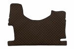 floor mat floor F-CORE MERCEDES, in the middle tunnelini, ECO-leather, number pc. set of. 1 pc (material - eco-leather, paint - brown, high tunel) MERCEDES ACTROS MP2 / MP3 06.08-