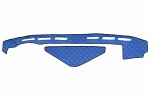 matt dashboard (Liikumisanduri . pole hole) blue, EKO-leather, ECO-leather RVI T 01.13-