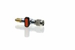 ERRECOM adapter air conditioning - nipple 1/4 ( male ) x 1/4 ( male ) valve ball type
