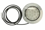 reverse gear light (LED, 12-24V, with cable 200cm, chrome frame, tagakorpus with screws)