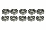 17x35x10; ball bearing common (10pc., type seal: Double sided/tihendushuul, increased lõtkuga)