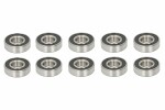 12x28x8; ball bearing common (10pc., type seal: Double sided/tihendushuul, increased lõtkuga)