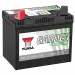batteri / underhållsfritt / syra / startbatteri yuasa 12v 30ah 270a +- 194x126x183mm