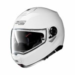 модуляр шлем NOLAN N100-5 CLASSIC N-COM 5 цвет белый, размер L Unisex