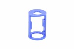 Plastic holder for clips lokclip pch 08