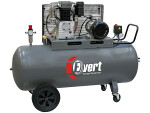 reciprocating piston compressor EVERT, 2,2 kW 400V 10 bar, performance: 460l/min., capacity to tank: 200L, number kolvid: 2pc.